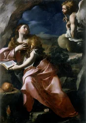 Reuige Maria Magdalena in der Wüste